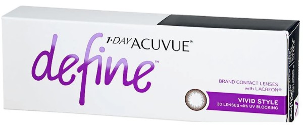 1 Day Acuvue Define Vivid Brown 30pck