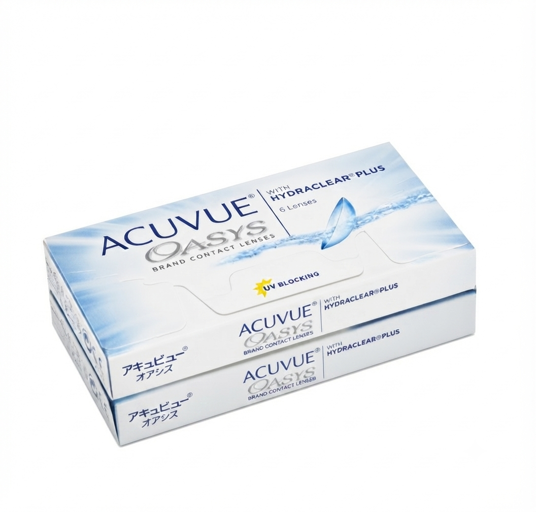 ACUVUE OASYS® HYDRACLEAR PLUS WEEKLY PACK OF 12