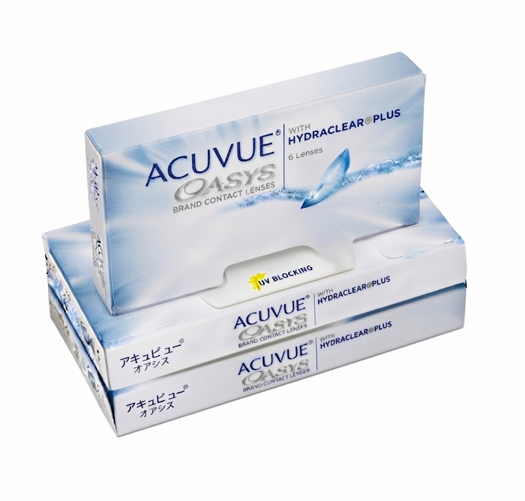 ACUVUE OASYS® HYDRACLEAR PLUS WEEKLY PACK OF 18