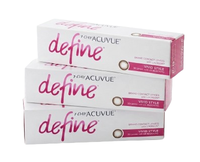 1 Day Acuvue Define Vivid Brown Pack Of 90