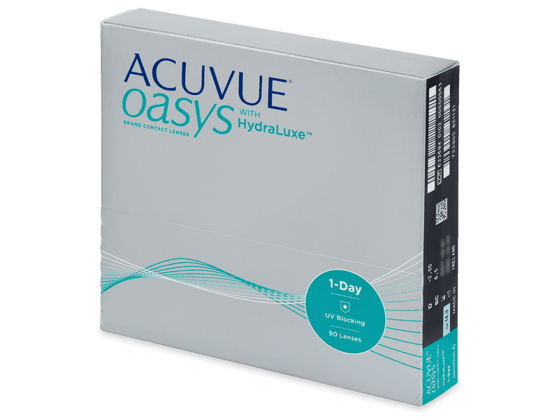 ACUVUE OASYS® 1-DAY WITH HYDRALUXE, 90 PACK